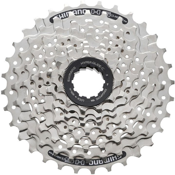 Shimano  Silver Acera Cs-Hg41 8-Speed Cassette 11 - 34T, Sports Direct