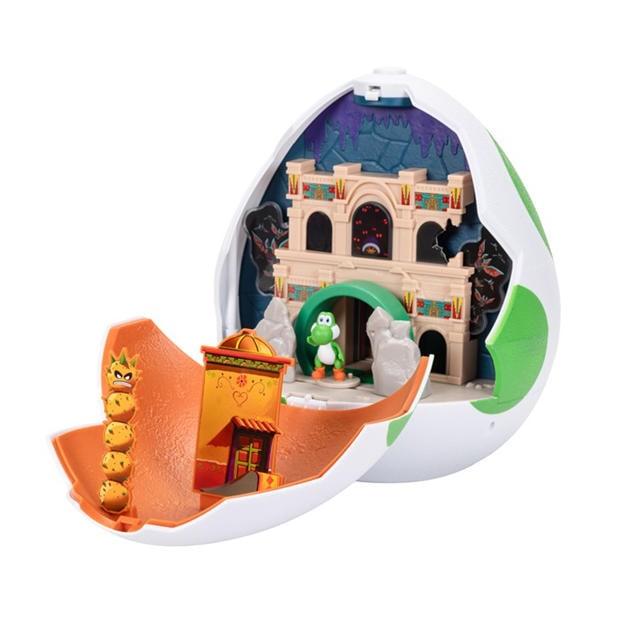 Multi - Super Mario - Super Mario Galaxy Movie Yoshi Egg Playset