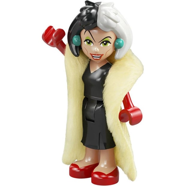 Малфкнт и Крла - LEGO - Disney 43262 Villains Maleficent’s and Cruella De Vil’s Dresses