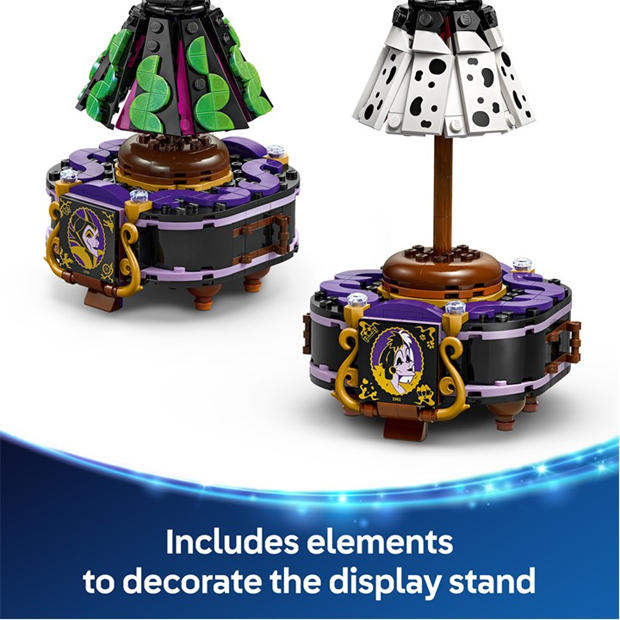 Малфкнт и Крла - LEGO - Disney 43262 Villains Maleficent’s and Cruella De Vil’s Dresses