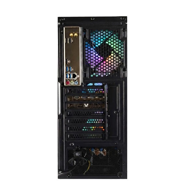 Black - Entity - Entity Ragnarok RTX 5060 Gaming PC - Intel Core i5-14400F 16GB 512GB SSD - Black