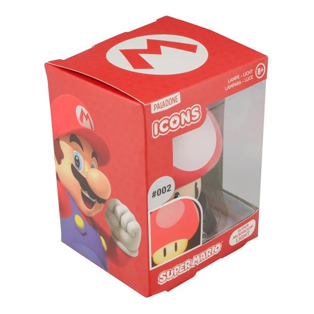 Multi - Super Mario - Super Mushroom Icon Light