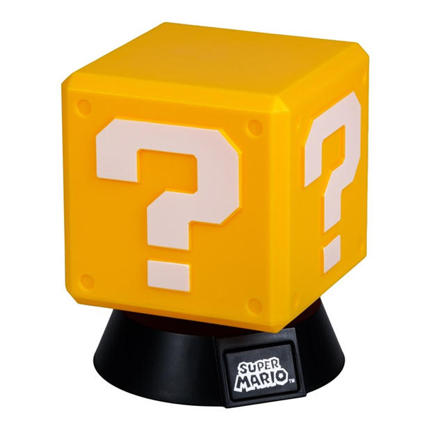 Multi - Super Mario - Question Block Icon 10cm LED Light