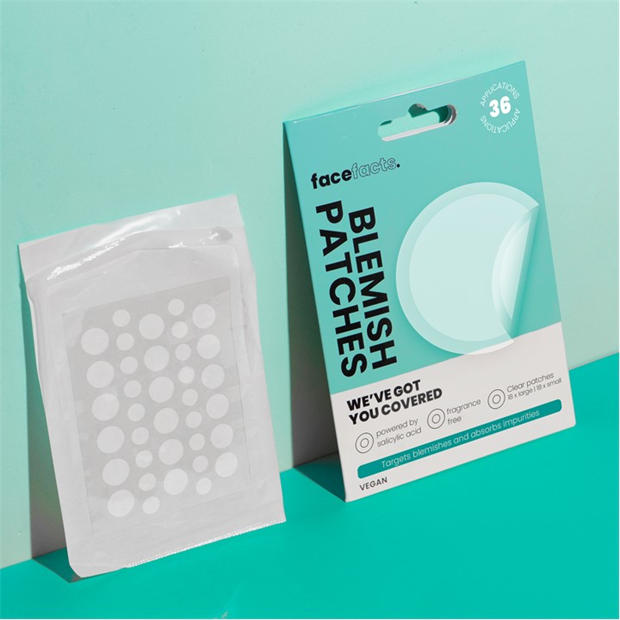 Clear & Round - Face Facts - Fa Blemish Patches Clear & Round