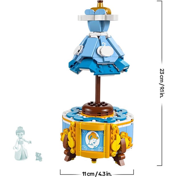 Рокля на Златната Пепеляшка - LEGO - 43266 Disney Princess Cinderella’s Dress Set