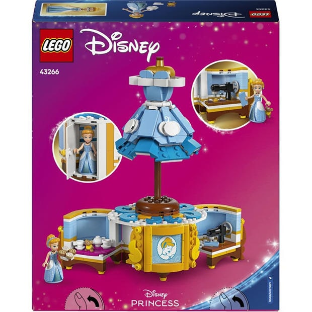 Рокля на Златната Пепеляшка - LEGO - 43266 Disney Princess Cinderella’s Dress Set