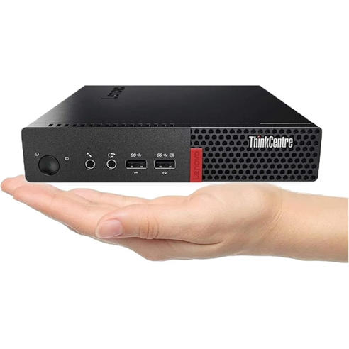 Lenovo - Refurbished Lenovo ThinkCentre M710q Mini Desktop PC - Intel Core i5 8GB RAM 256GB SSD