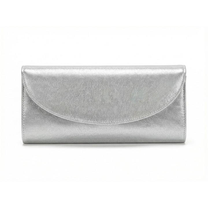 Rainbow Women's Clutch Bag - Silver - Image 2