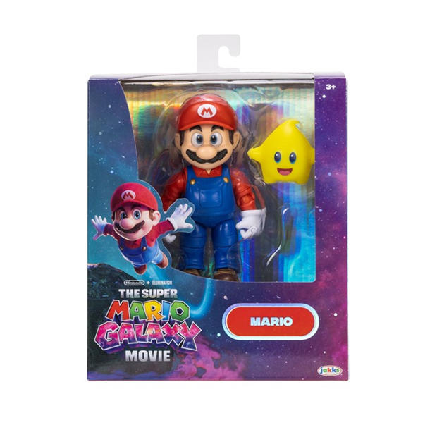 Multi - Super Mario - Super Mario Galaxy Movie 5 Figure Assortment