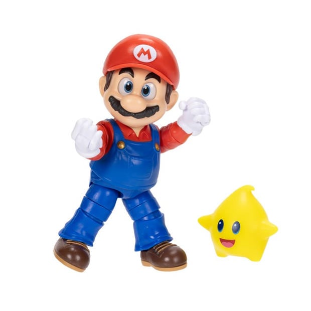Multi - Super Mario - Super Mario Galaxy Movie 5 Figure Assortment