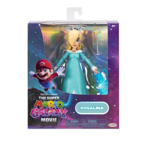 Multi - Super Mario - Super Mario Galaxy Movie 5 Figure Assortment