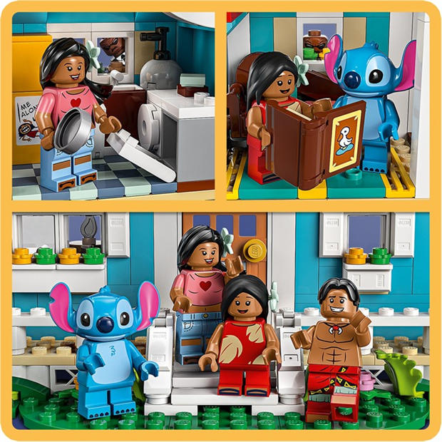 Lilo & Stch Hse - LEGO - Disney 43268 Lilo and Stitch Beach House Set