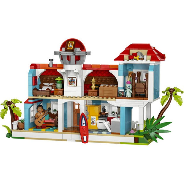 Lilo & Stch Hse - LEGO - Disney 43268 Lilo and Stitch Beach House Set