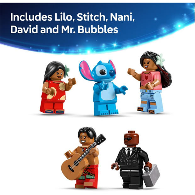 Lilo & Stch Hse - LEGO - Disney 43268 Lilo and Stitch Beach House Set