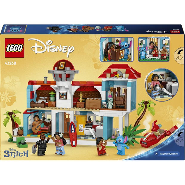 Lilo & Stch Hse - LEGO - Disney 43268 Lilo and Stitch Beach House Set