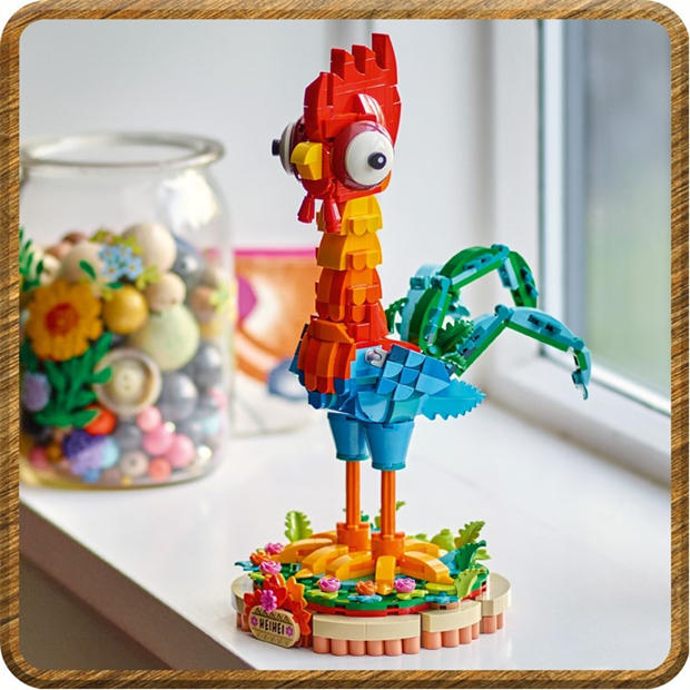 Heihei - LEGO - Disney 43272 Moana 2 Heihei Building Toy Set