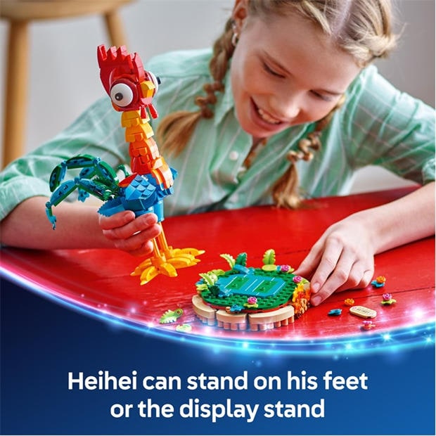 Heihei - LEGO - Disney 43272 Moana 2 Heihei Building Toy Set