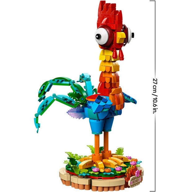 Heihei - LEGO - Disney 43272 Moana 2 Heihei Building Toy Set