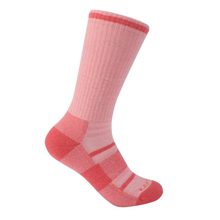 Karrimor Women's Pink Hike Crew Sock in Size 4 -8, Sports Direct