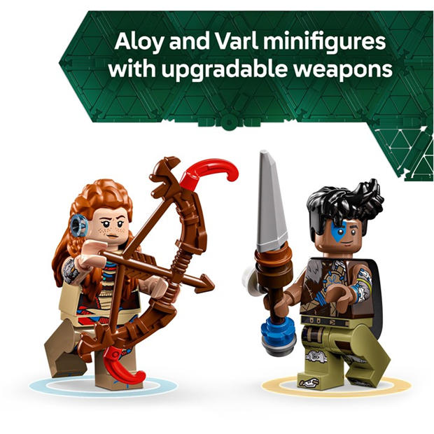 Horizon Adv. - LEGO - Horizon Adventures 77037 Aloy & Varl vs. Shell-Walker & Sawtooth