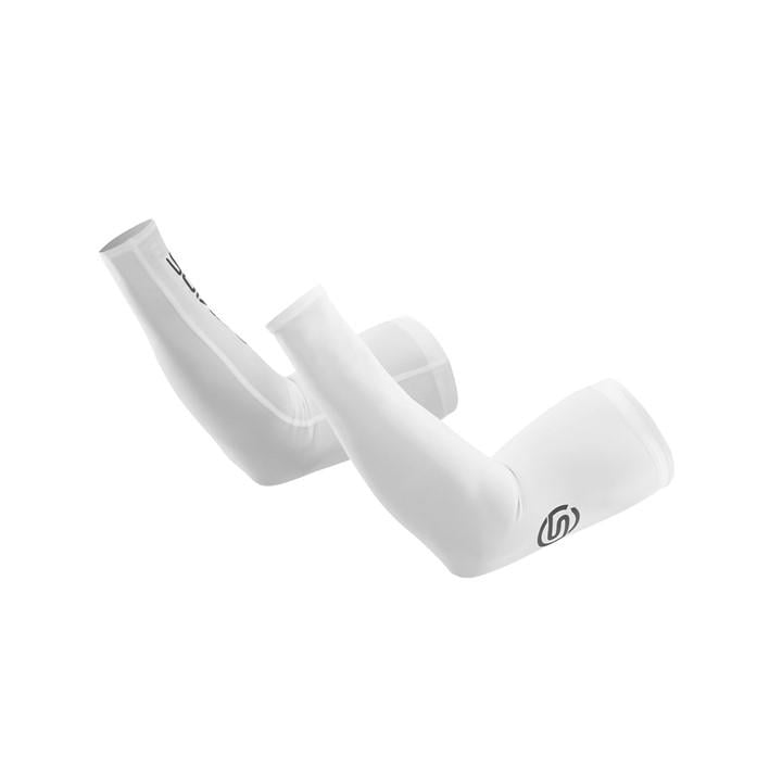 Skins Men' White Series Arm Compression Sleeve in Size S, Sports Direct