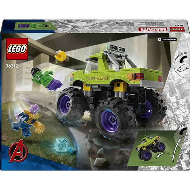 Hulk Truck - LEGO - Marvel The Hulk Truck vs. Thanos Set 76312