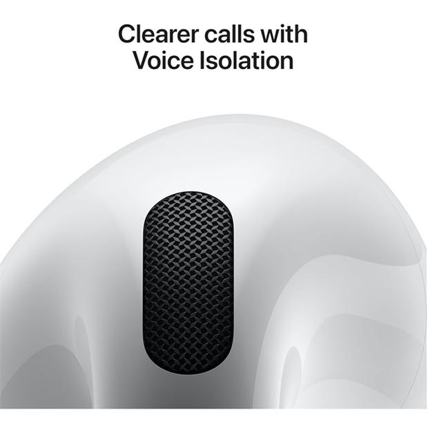 White - Apple - AirPods with USB-C Charging Case (4th Generation)