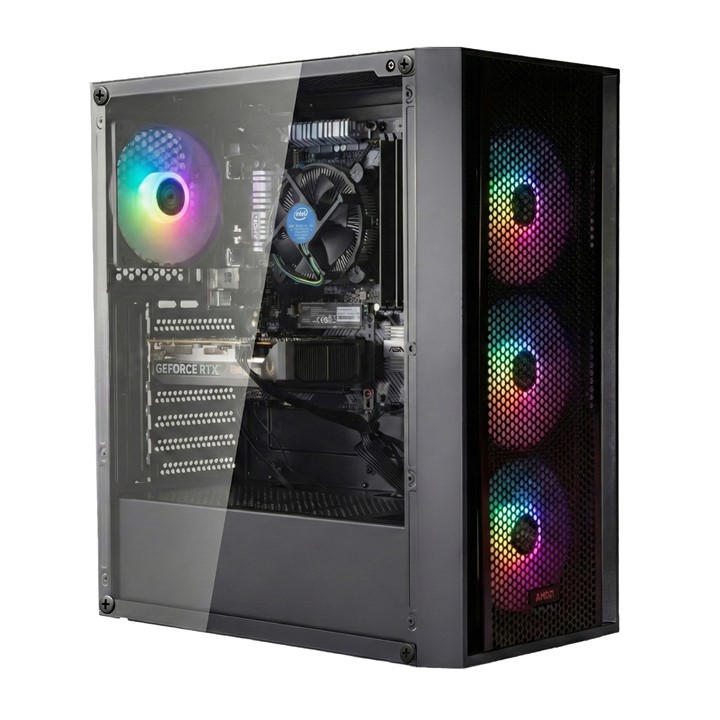 Entity  Black Leviathan Rtx 5060 Ti Gaming Pc - Intel Core I5-14400F 16Gb 1Tb Ssd, Sports Direct