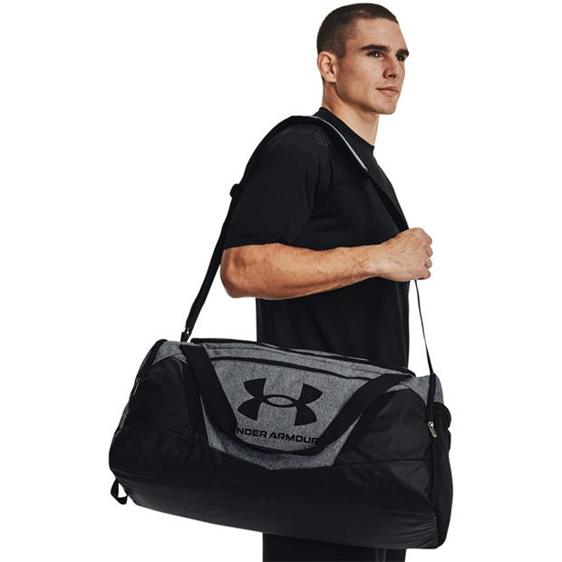Gray / Black - Under Armour - UA Undeniable 5.0 Medium Duffle Bag