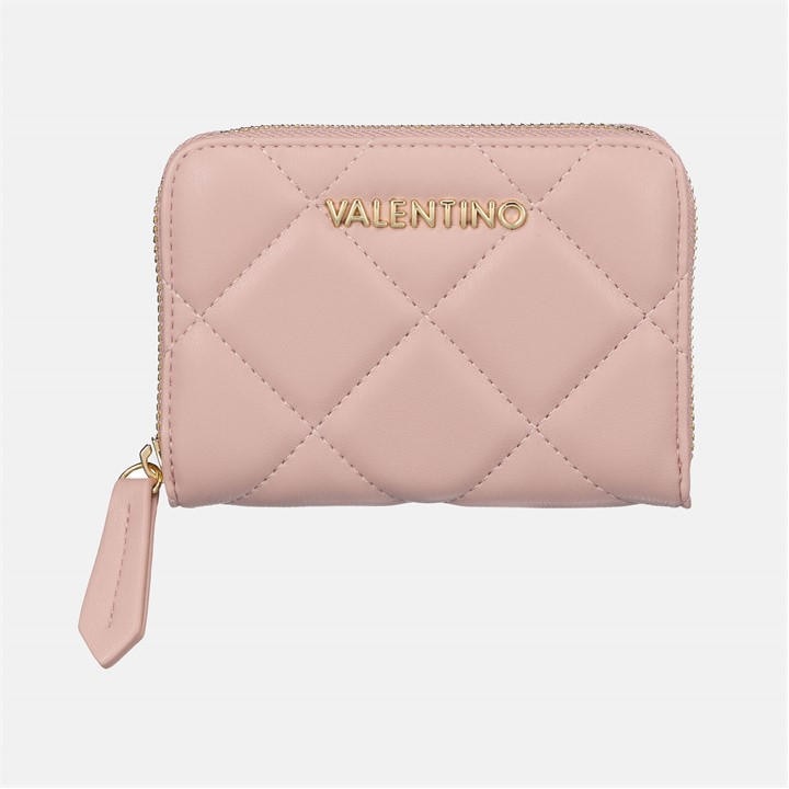 Valentino Women's Pink Ocarina Zip Around Purse, Sports Direct