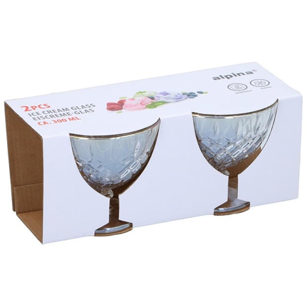 Multi - Alpina - ALPINA Ice Cream Glass 11x11x10cm