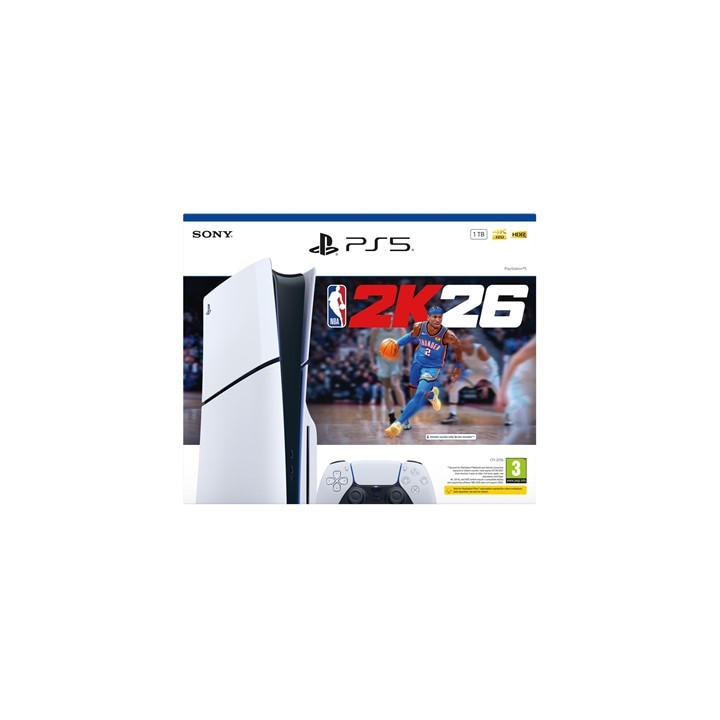 Playstation None Sony Playstation®5 Console Nba 2K26 Disc Bundle, Sports Direct