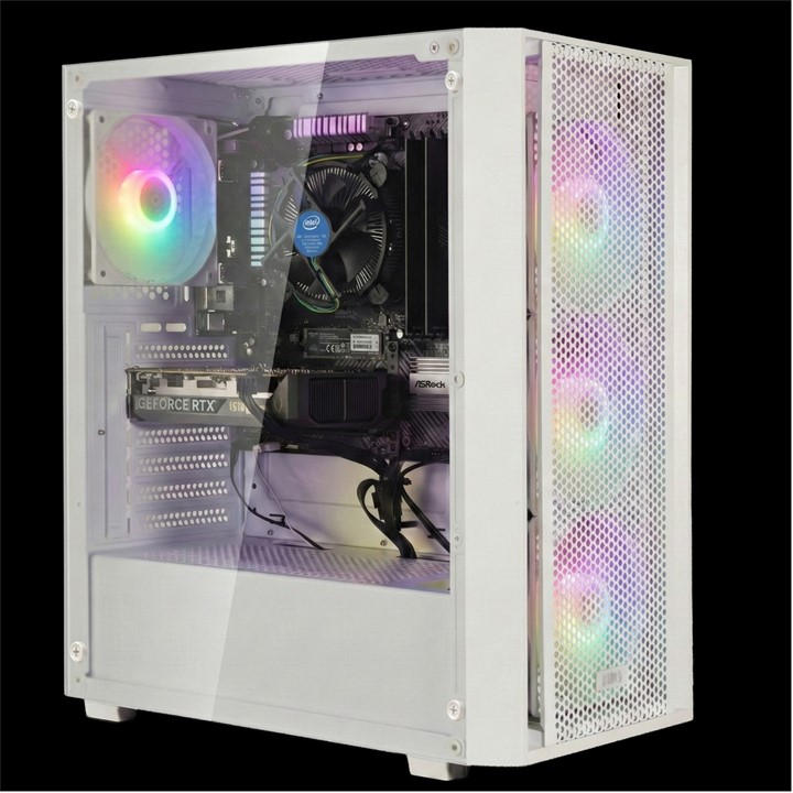 Entity  White Leviathan Rtx 5060 Ti Gaming Pc - Intel Core I5-14400F 16Gb 1Tb Ssd, Sports Direct