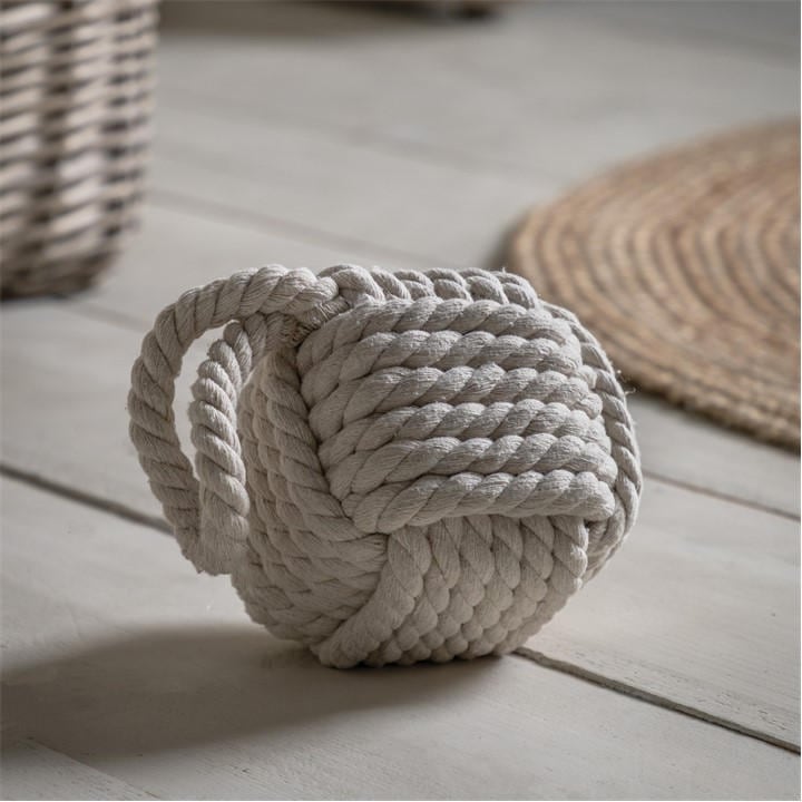 Gallery  Beige Rope Doorstop, Sports Direct
