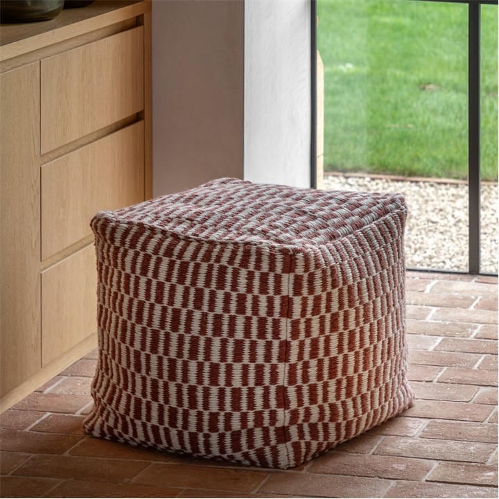 Gallery  Brown Rauma Pouffe Nutmeg, Sports Direct