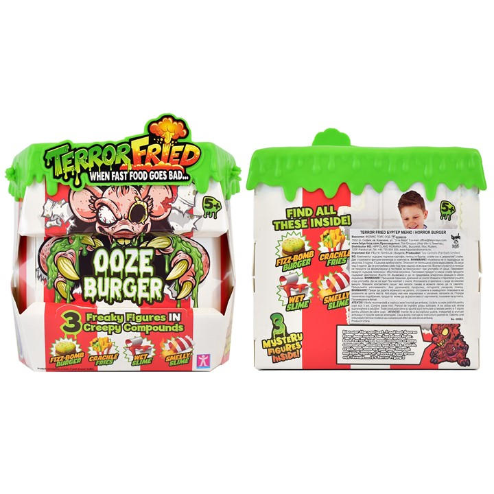 Character Options  Kids  Terror Fried Ooze Burger Mystery Set, Sports Direct