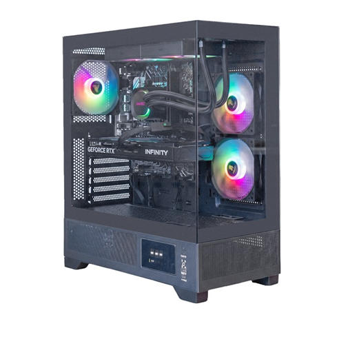 Entity - Entity Valkyrie RTX 5070 Gaming PC - Intel Core i7-14700F 32GB 1TB SSD - Black