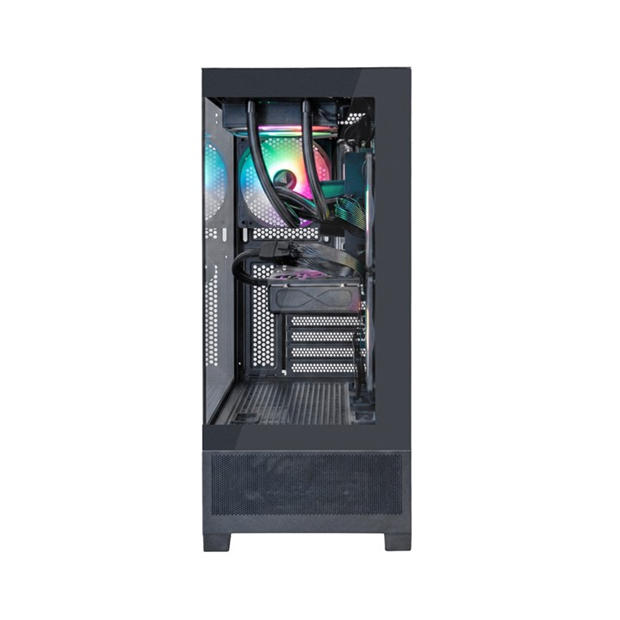 Black - Entity - Entity Valkyrie RTX 5070 Gaming PC - Intel Core i7-14700F 32GB 1TB SSD - Black