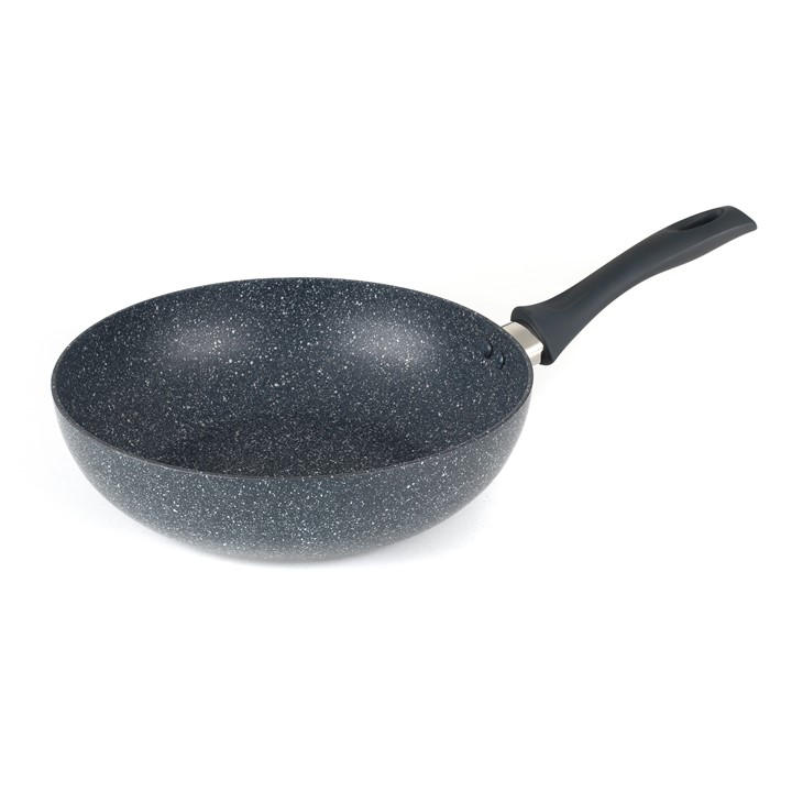 Russell Hobbs Grey 28Cm Non-Stick Pressed Aluminium Stir-Fry Pan, Sports Direct