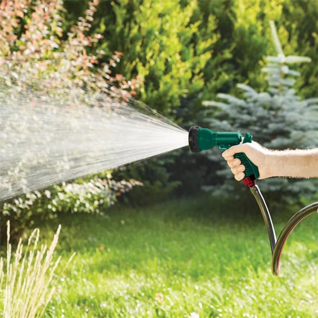 Green - Dekton - 30 Metre Reinforced Hose & Spray gun set
