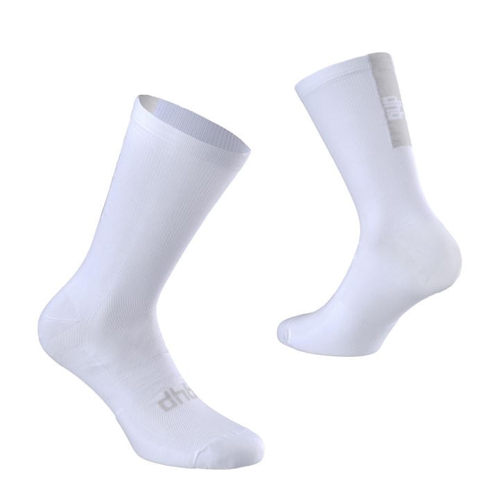 Dhb  White Summer Lite Aeron Tall Sock in Size 6 - 12 Months, Sports Direct