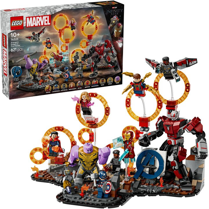 inter Boys Marvel Avengers: Endgame Final Battle Set 76323, Football by LEGO, Sports Direct