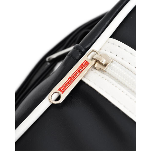 Black/White - Lambretta - Men's Retro Flight Bag
