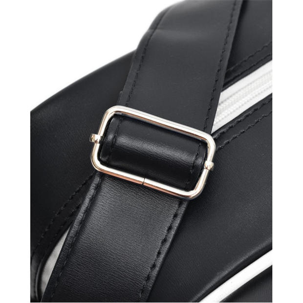 Black/White - Lambretta - Men's Retro Flight Bag