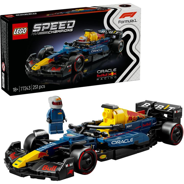 Lego Boys  Speed Champions 77243 Oracle Red Bull Racing Rb20 F1 Race Car, Sports Direct