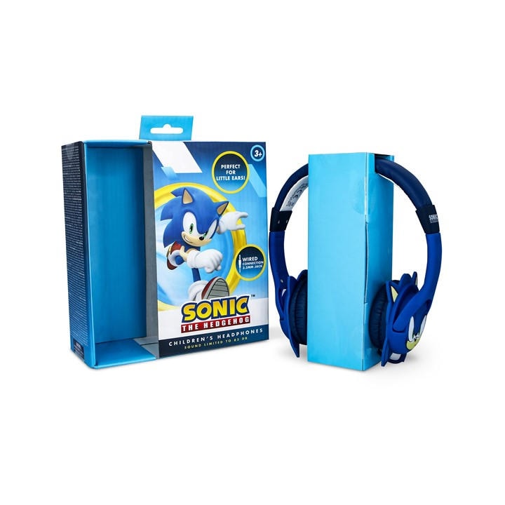 Otl Technologies  Blue Moulded Ears Wired Over-Ear Headphones, Sports Direct