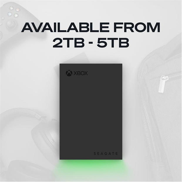 Black - Seagate - Seagate Game Drive for Xbox 2TB External Hard Drive Portable