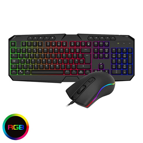 CiT - CiT Avenger Rainbow Keyboard and Mouse Kit