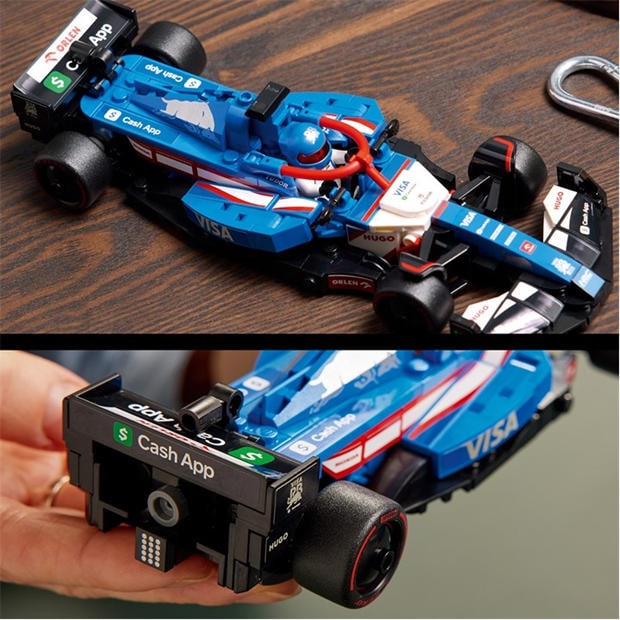 Ф1 РБ ВКАРБ 01 - LEGO - Speed Champions 77246 Visa Cash App RB VCARB 01 F1 Race Car