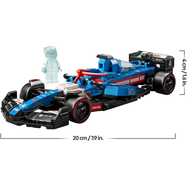 Ф1 РБ ВКАРБ 01 - LEGO - Speed Champions 77246 Visa Cash App RB VCARB 01 F1 Race Car